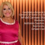 María del Carmen Díaz, candidata de Antonio Santos al carnaval 2024
