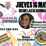 ‘EnMascárate En Carnaval’ con Melania Ortega y Los Avispados