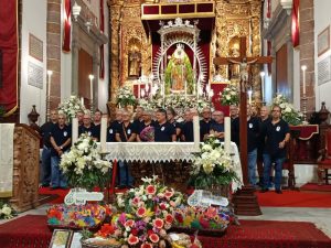 La Afilarmónica Ni Fú-Ni F rinde homenaje a la Virgen de la Candelaria en su visita a Santa Cruz