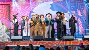 Risas y crítica social inauguran el Encuentro de Carnavales del Mundo en Agüimes