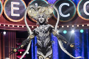 David Salem de la Guardia y Laura Viera, equipo ganador del Concurso de Maquillaje Corporal de «Las Vegas»