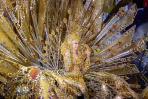 La Reina del Carnaval efectuará el saque de honor en la previa del partido de este sábado