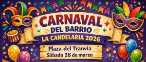 La Plaza del Tranvía celebra su Carnaval de barrio este sábado con una jornada festiva para todas las edades