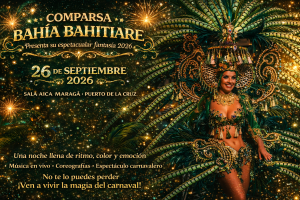 La comparsa Bahía Bahitiare presentará su fantasía del Carnaval chicharrero del 2027 en septiembre