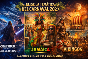El Carnaval del Sur de La Gomera ya piensa en 2027: Star Wars, Jamaica o vikingos, las opciones para la próxima edición