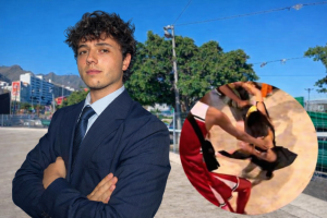 Un joven abogado tinerfeño se hace viral al ofrecer asesoría legal a los afectados por el charco de la plaza de España