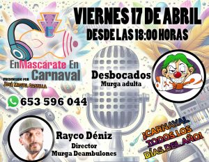 “EnMascárate En Carnaval” vuelve con fuerza y trae dos nombres propios para el 2027: Los Deambulones y Los Desbocados