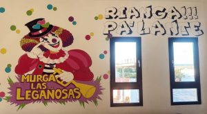 La murga Las Legañosas ya tiene su casa: nuevo local y mural propio en El Carrizal