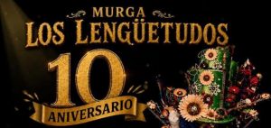 Los Lengüetudos celebra su décimo aniversario con una noche de humor, pasión y amistad