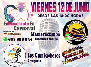 Ritmo, ilusión y nuevos proyectos: Mamerecumbé y Los Cumbacheros protagonizan ‘EnMascárate En Carnaval’