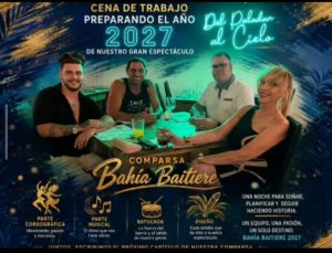 La comparsa Bahía Bahitiare comienza a preparar su espectáculo para el Carnaval 2027