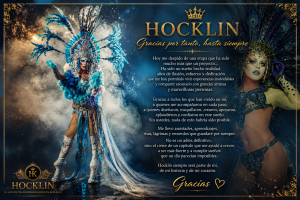 Hocklin dice adiós a los escenarios tras una destacada trayectoria como drag queen