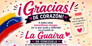 El Carnaval vuelve a demostrar su solidaridad con La Guaira tras el terremoto en Venezuela