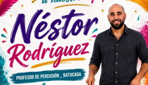 La Comparsa Infantil Yaiza Carnavalea incorpora a Néstor Rodríguez como profesor de percusión y batucada para el Carnaval 2027