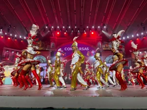 La comparsa Tropicana lleva el ritmo de Tenerife hasta Alemania