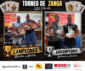 Los Flokis and the Mokis celebran el éxito de su VII Torneo de Zanga