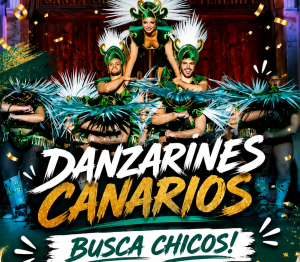 La comparsa Danzarines Canarios busca chicos para el Carnaval 2027