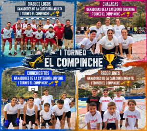 Diablos Locos, Chaladas, Chinchositos y Redoblones, ganadores del I Torneo Murguero «El Compinche»