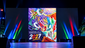 Puerto de la Cruz presenta el cartel del Carnaval Internacional 2027 durante una gran Gala de Carnaval de Verano