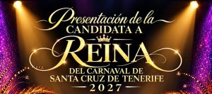 Yeray Fernández presenta a su candidata a Reina Adulta del Carnaval de Santa Cruz de Tenerife 2027