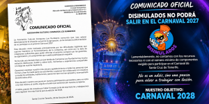 Los Rumberos y Disimulados se bajan del Carnaval de Santa Cruz de Tenerife 2027 y ponen la mirada en 2028