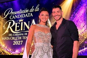 Bárbara Socas presenta su candidatura al Carnaval de Santa Cruz de Tenerife 2027 en una noche especial en Los Silos